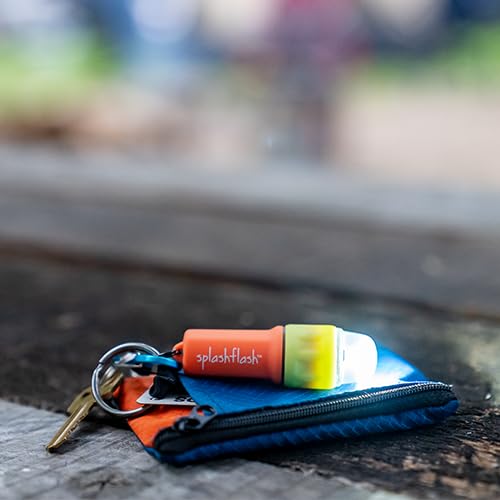 Ust Splashflash Waterproof Led Flashlight - Orange, One Size, Durable Abs Material