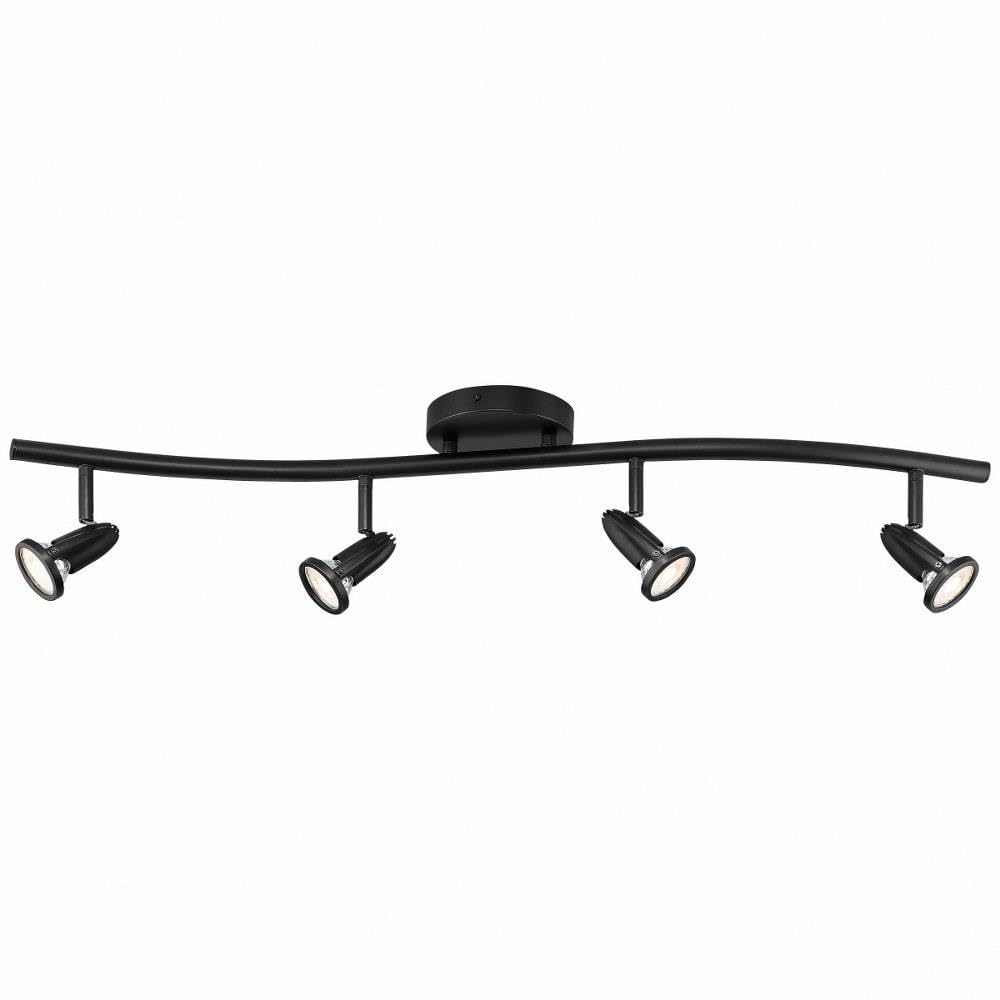 Access Lighting - HI Access 52204LEDDLP-BL Transitional LED Wall or Ceiling Spotlight Bar from Cobra Collection in Black Finish,