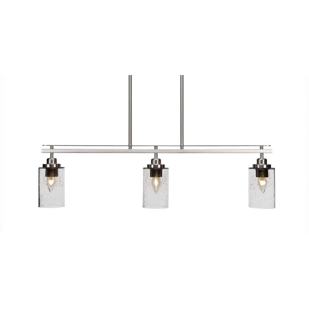 Odyssey 3 Light Island in Brushed Nickel (2636-BN-300)