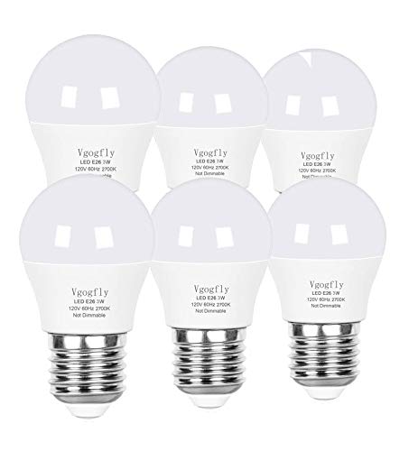 Vgogfly 3W Led Bulb Equivalent 25 Watt Light Bulbs