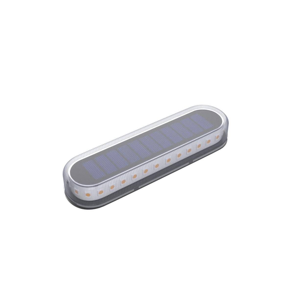 Lacasa Solar Deck Lights 4 Pack, 40LM LED Dock Lights, IP68 Waterproof, Warm White 2700K, Model KS-C6-4