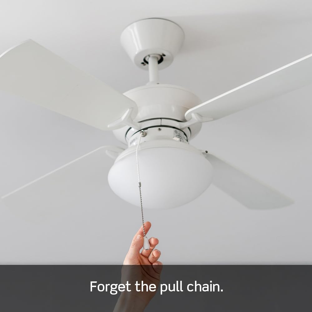 Leviton Decora Slide Ceiling Fan Wall Switch, Quiet 3-Speed Fan Control, 1.5 Amps, Dsf01-10Z, White With Ivory And Light Almond