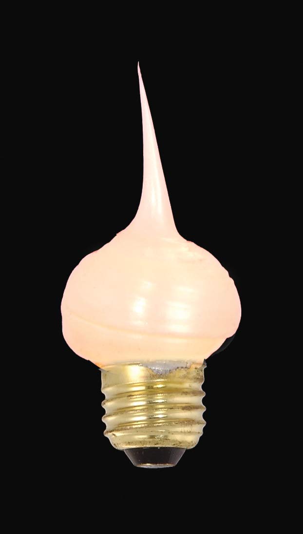 B&P Lamp® Standard Base Bulb, Small Silicone Tipped, Clear Tip, Model 47103, 1 Count