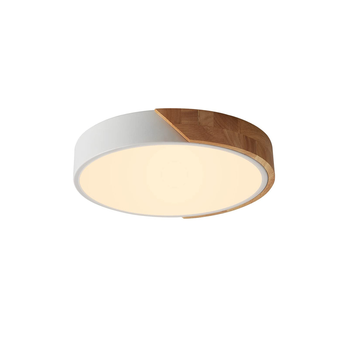 LuFun LED-Plafondlamp Dimbaar 3000K-6000K 24W, Moderne Ultradun Ronde Houten Lamp Armaturen met Afstandsbediening voor Slaapkamer Woonkamer Keuken Eetkamer Kantoor Hal Balkon Gang, 30cm*5cm LuFun LED-Plafondlamp Dimbaar 3000K-6000K 24W, Moderne Ultradun Ronde Houten Lamp Armaturen met Afstandsbediening voor Slaapkamer Woonkamer Keuken Eetkamer Kantoor Hal Balkon Gang, 30cm*5cm