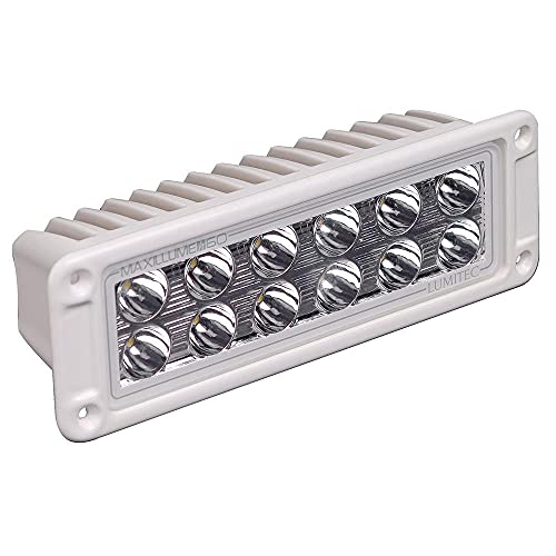 Lumitec Lighting 101336 Maxillume H60 Flush Mount Housing Light, White