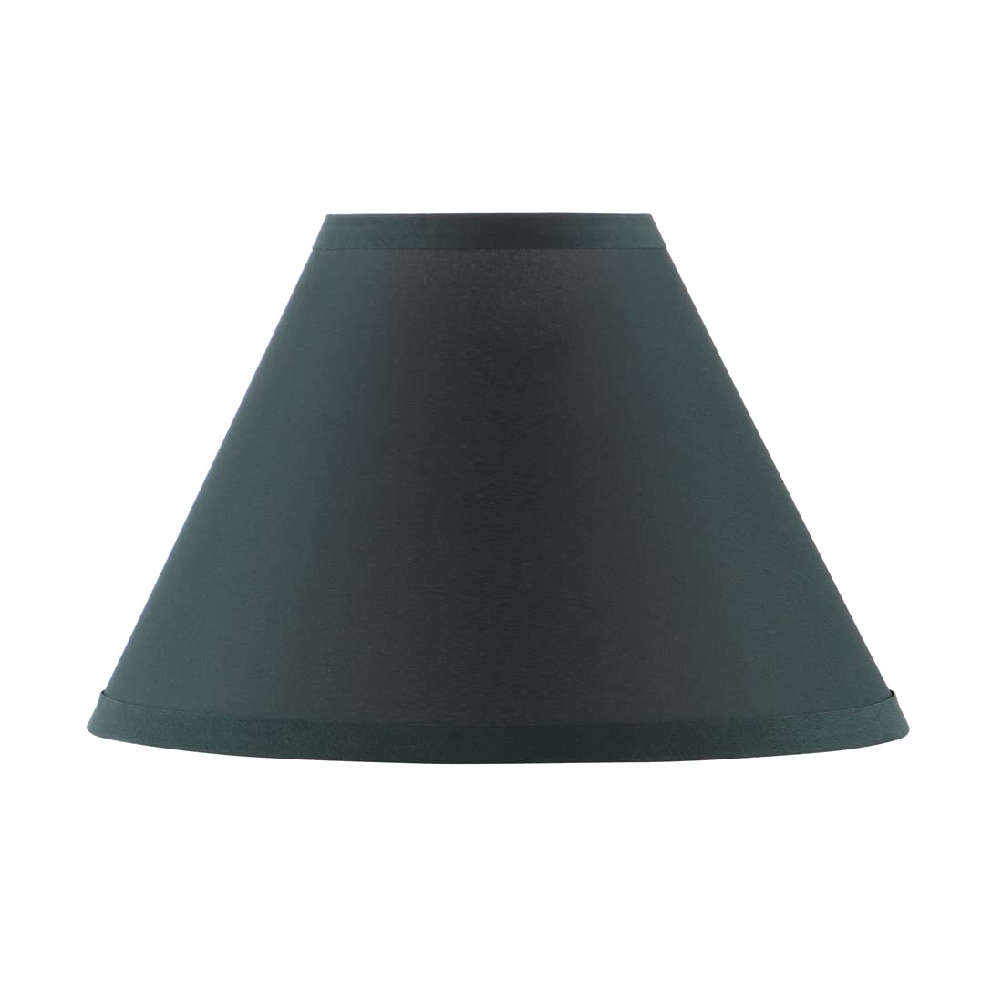 Aspen Creative 58757, Empire Uno Lamp Shade, Forest Green, 4&quot; Top x 10&quot; Bottom x 7&quot; Slant Height, Slip UNO 33mm