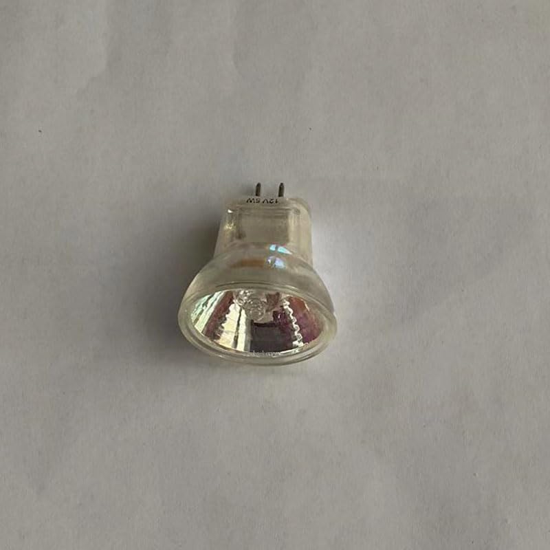 UGEFKMQ 1PCS Halogen Light Bulbs MR8 GU4 Halogen Spotlight 12v 10w 20w 6v 5w Small Mini Spotlight MR8 Halogen Bulb Dimmable Warm