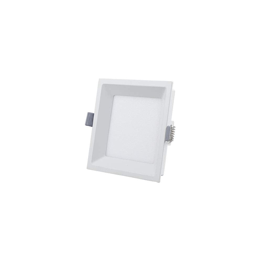 OZZKI Recessed 5W/9W/12W/16W White Square Super Bright LED Recessed Ceiling Lights Smart IC Driver Energy Saving Downlight Integ