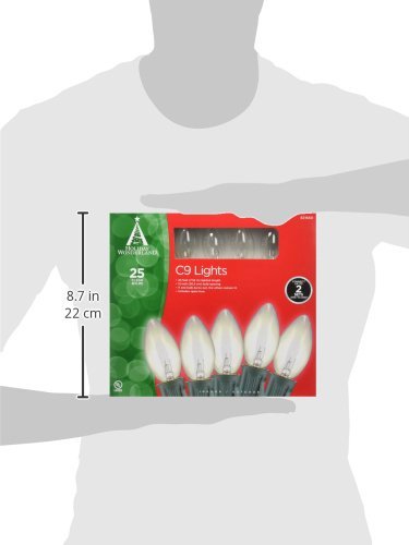 Noma/Inliten-Import 925C-88 Hw 25 Light C9 Clear Light Set