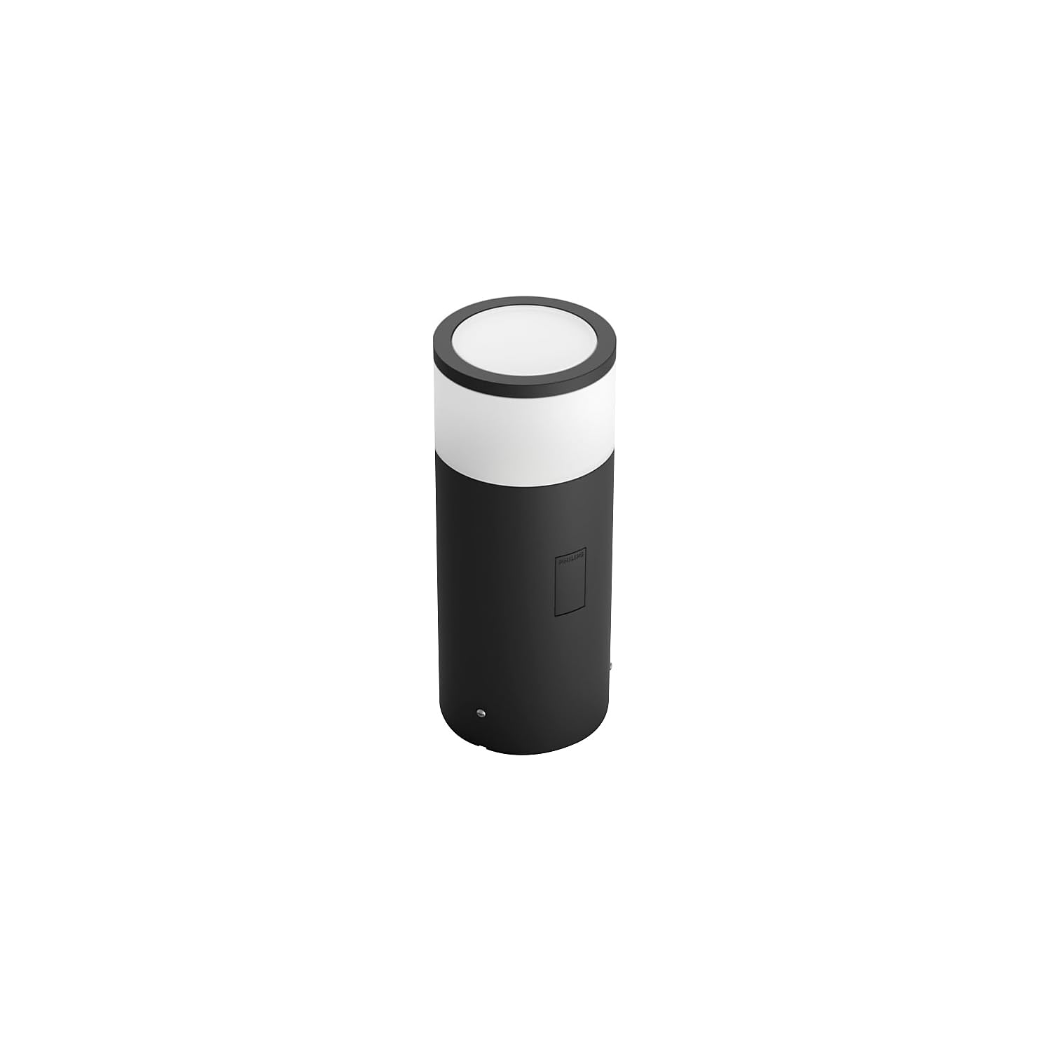 Philips Hue Calla Outdoor Smart Pathway Light - White & Color Ambiance - Low Voltage, Weatherproof, Aluminum, Black, Model 802082