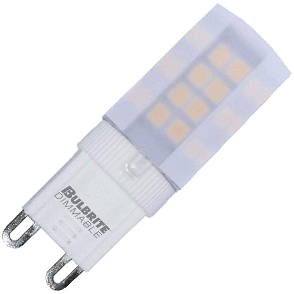 Bulbrite LED Bi Pin Halogen Replacement Light, Model 770591, Warm White Light, Copper Material