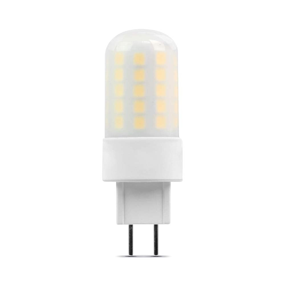 Feit Electric T4 LED Light Bulb, 50W Equivalent, GY6.35 Bi-Pin, Dimmable, 3000K Warm White, 1 Count, Model BP