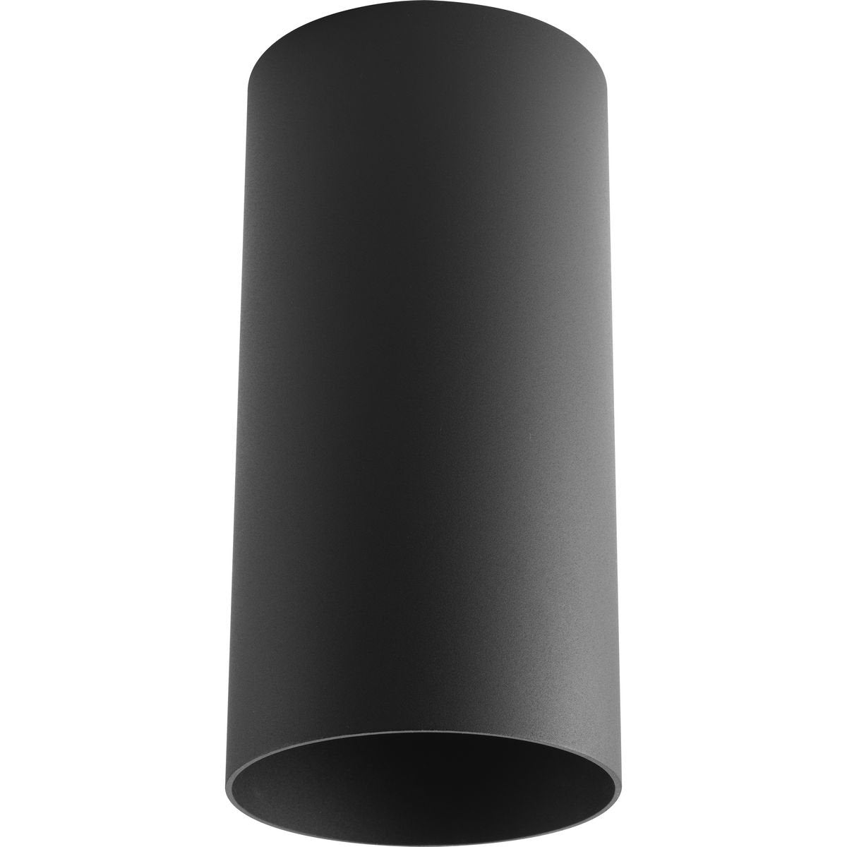 Progress Lighting P5741-31 Outdoor Cylinder Light, 6-Inch Diameter x 12-Inch Height, Black, Aluminum