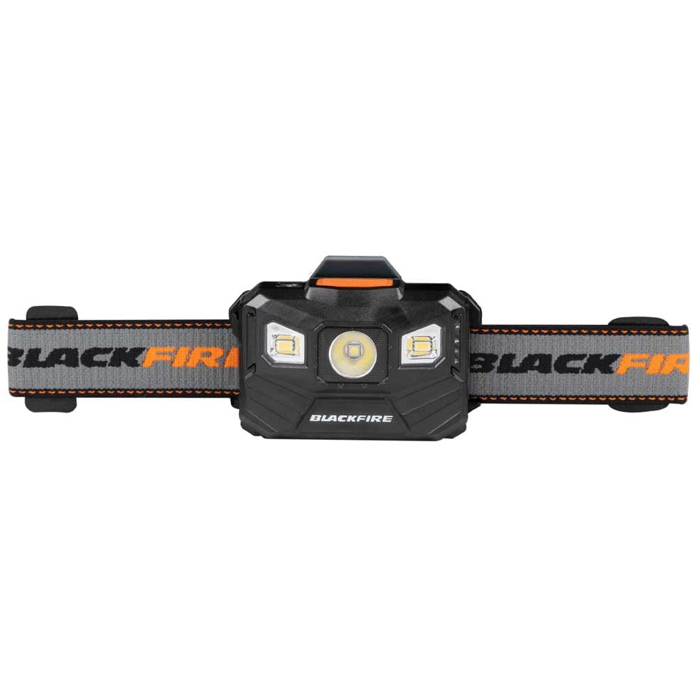 Blackfire Rechargeable LED Headlamp, BBM6048, 3 Modes, Spot & Flood Light, Black