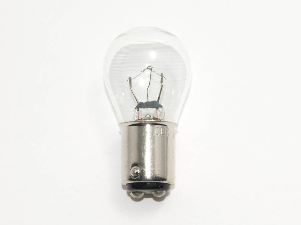 CEC Industries 306 Bulbs, BA15d Base, S-8 Shape, 28V, 14.28W, Warm White, Box of 10