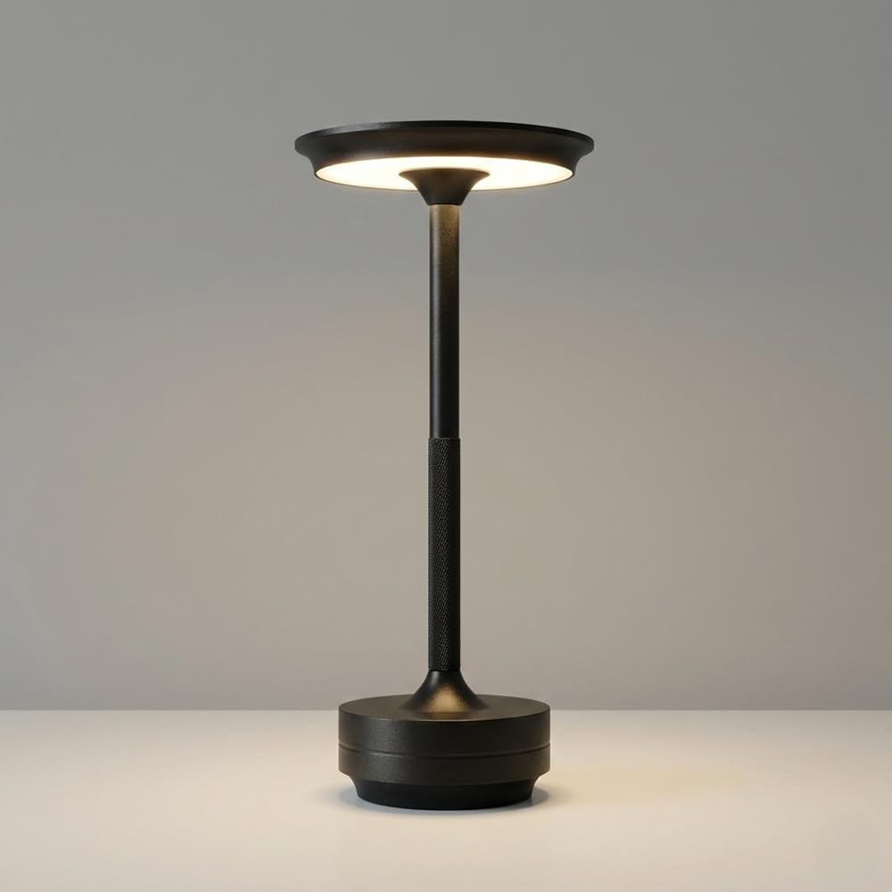 2026 Upgraded 6000mAH for longer battery life. Cordless Table Lamps Rechargeable, Portable Lamp, Stepless Dimming LED Table Ligh