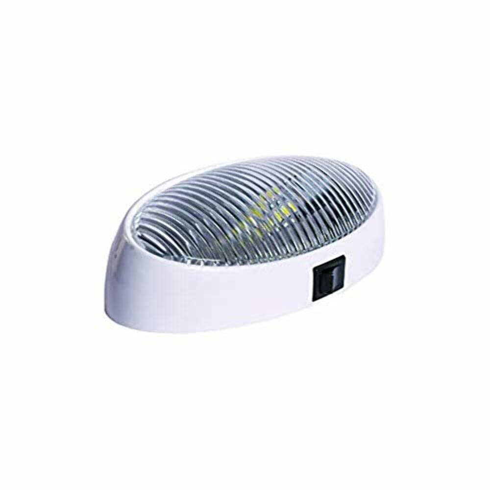 Arcon 20679 Led Bw Ovl Prch Lite W/sw Wht-clr
