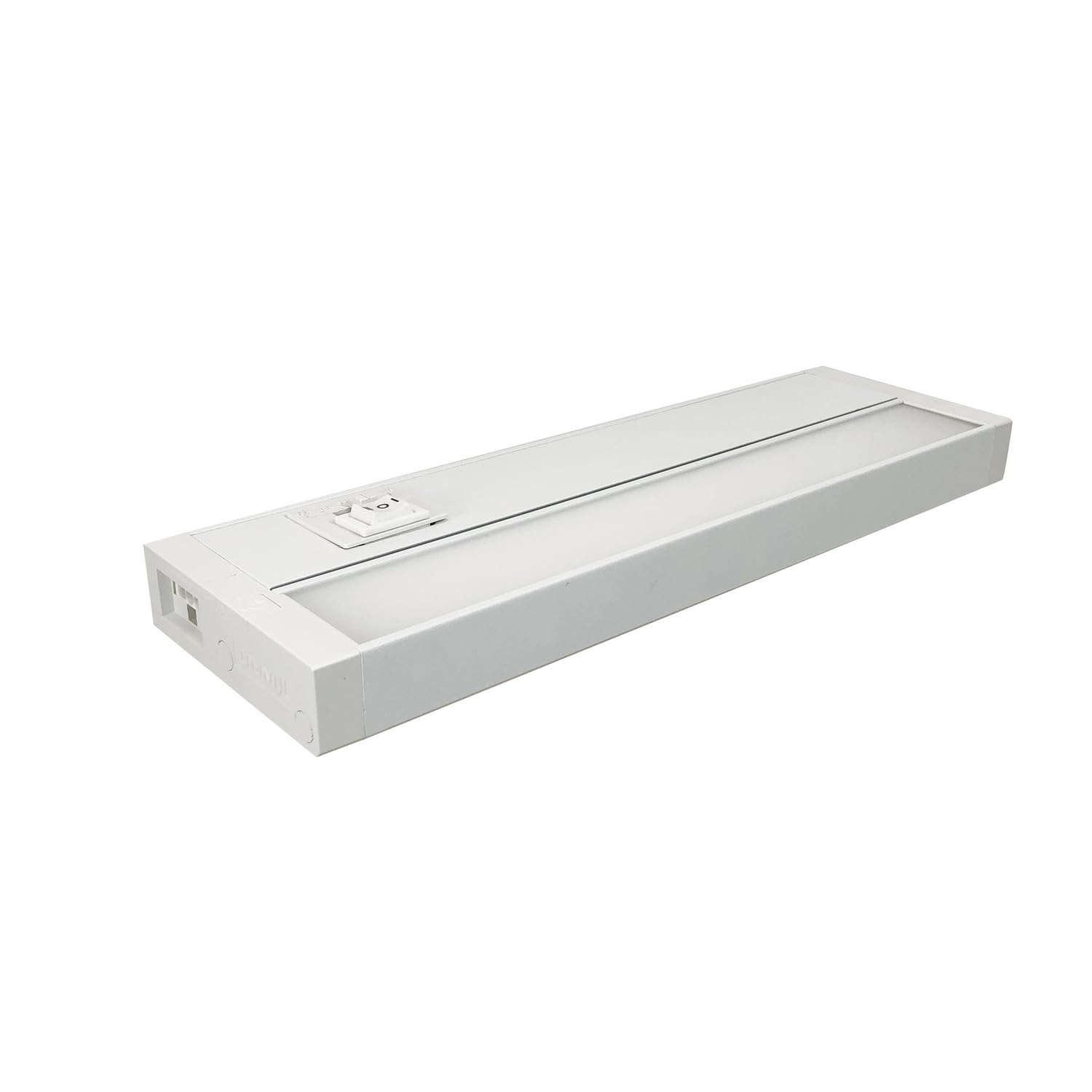 Nora NUDTW-8818/23345WH LEDUR Selectable CCT & Output 120V Edge-Lit LED Undercabinet, 2700/3000/3500/4000/5000K (White, 18&quot;)
