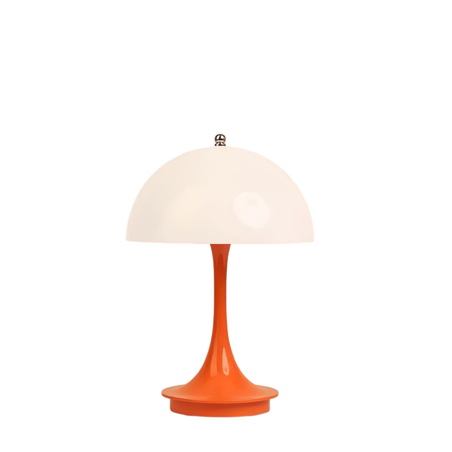 Sveudvdis Flower Bud Lamp Modern Flowerpot Cordless Mushroom Touch Table Lamp with 3 Mode Dimmable Rechargeable Desk Lamp for Be