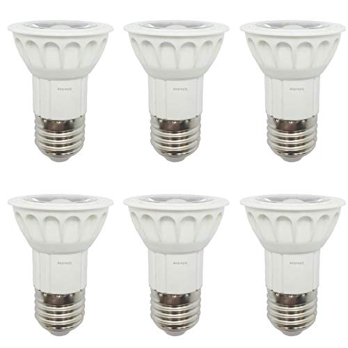Anyray 6-Led 50-Watt Replacement Bulb For Kitchen Range Hood Bulb European Hoods Standard 5W=50W E27 Base (6-Bulbs)