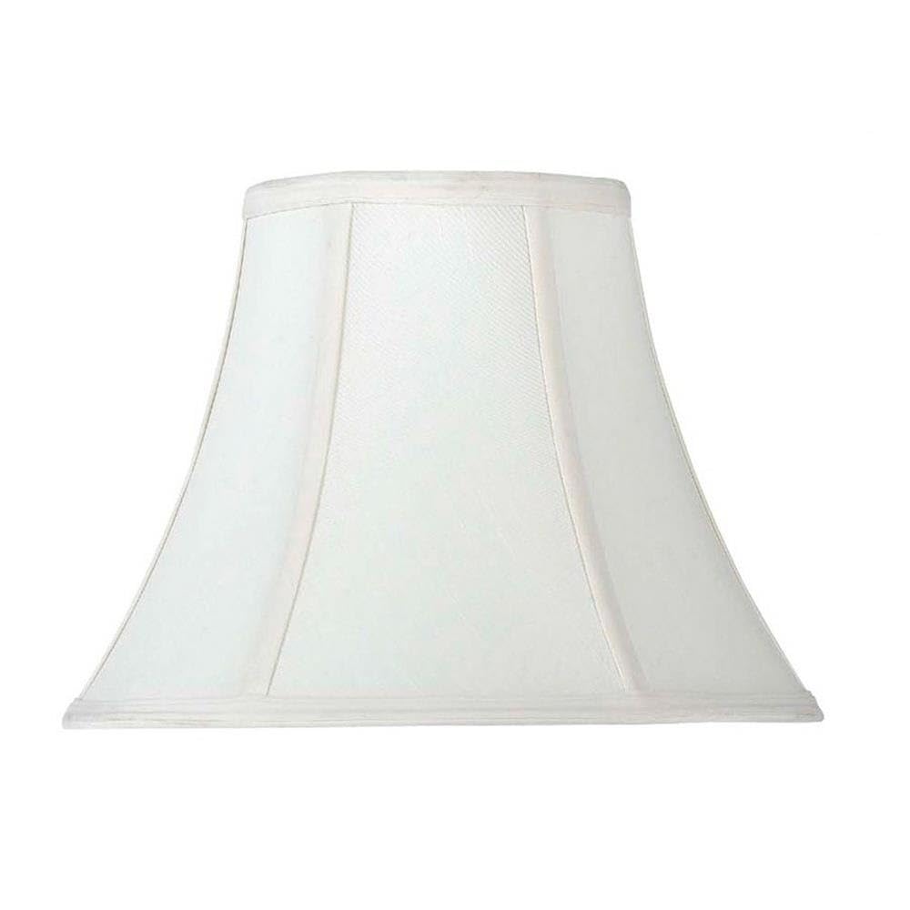 Cal Lighting Sh-1062 9-Inch Side Bell Stretched Faux Silk Shade, See Image