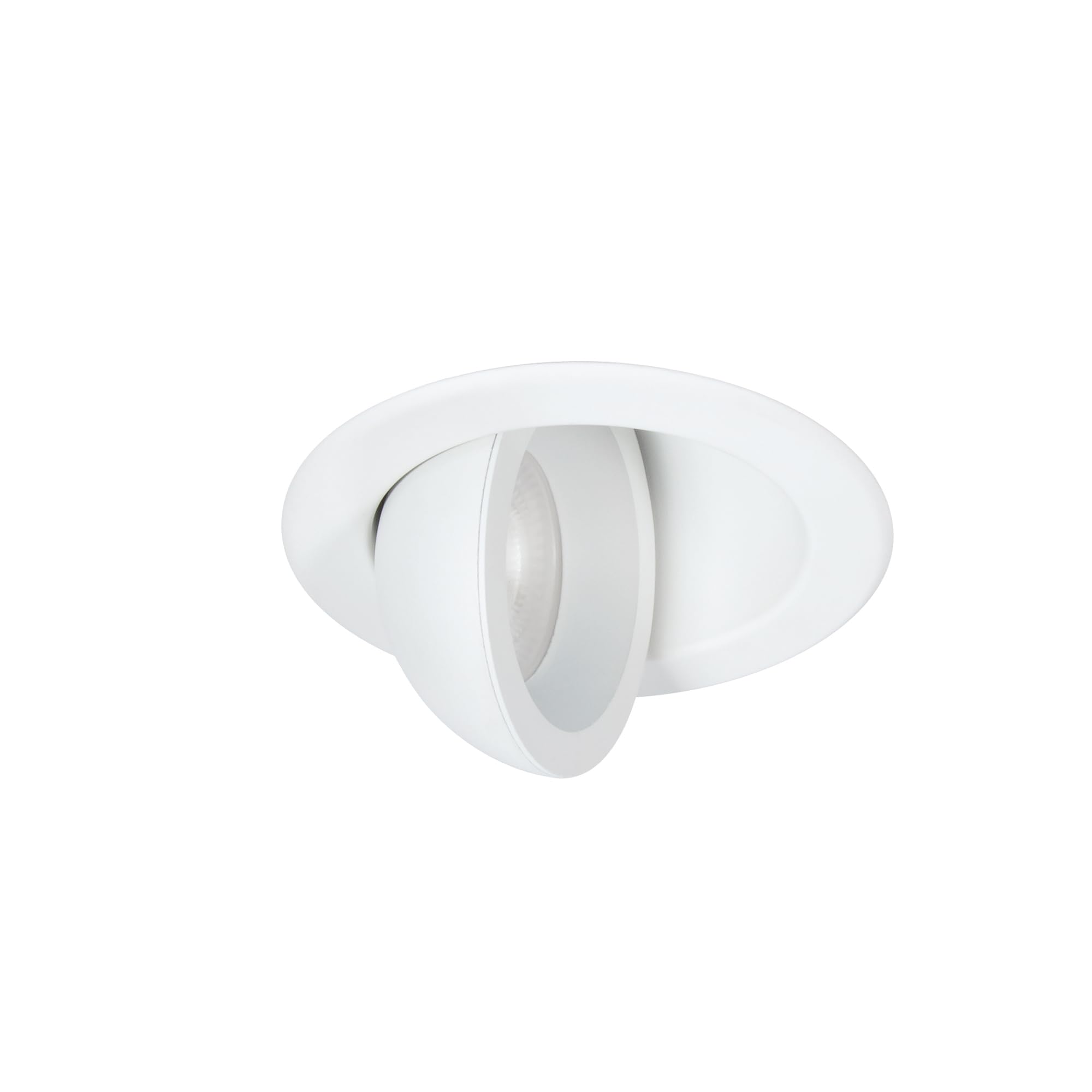 Wac Lighting Lotos R 4In Fire Rated Led Round Adjustable 5-Cct Selectable 2700K-3000K-3500K-4000K-5000K Recessed Kit In White