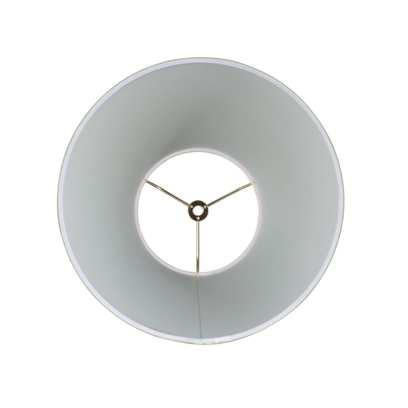 Aspen Creative 32640 Transitional Empire Shape Spider Construction Lamp Shade, Lime Green, 6&quot; Top X 12&quot; Bottom X 9&quot; Slant Height