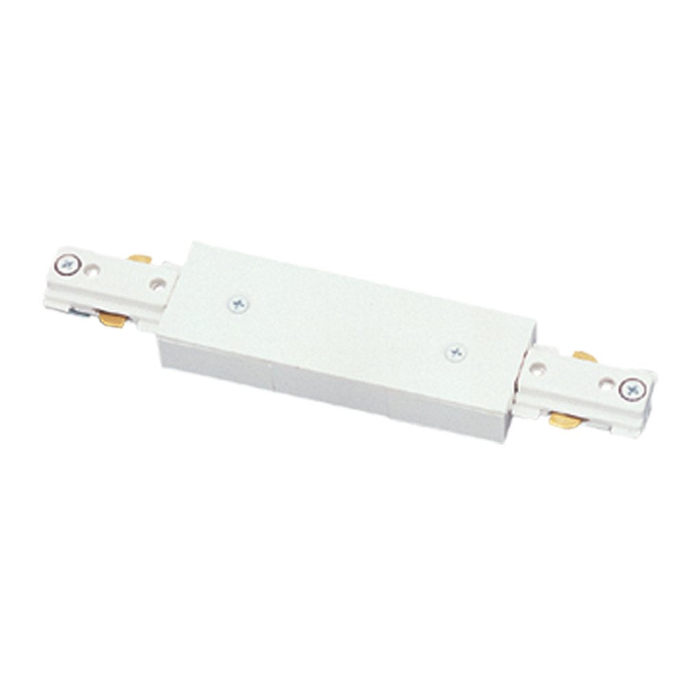 Jesco Lighting HIPWH I-Connector with Power-Feed, H - 3-Wire Single Circuit Track, One Size, White