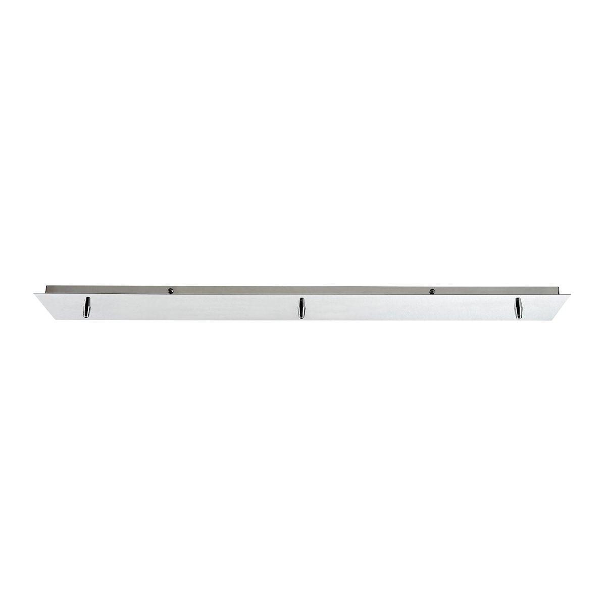 Elk Lighting 36&quot; 3-Port Linear Canopy, Polished Chrome Finish - Metal, Silver Accessory