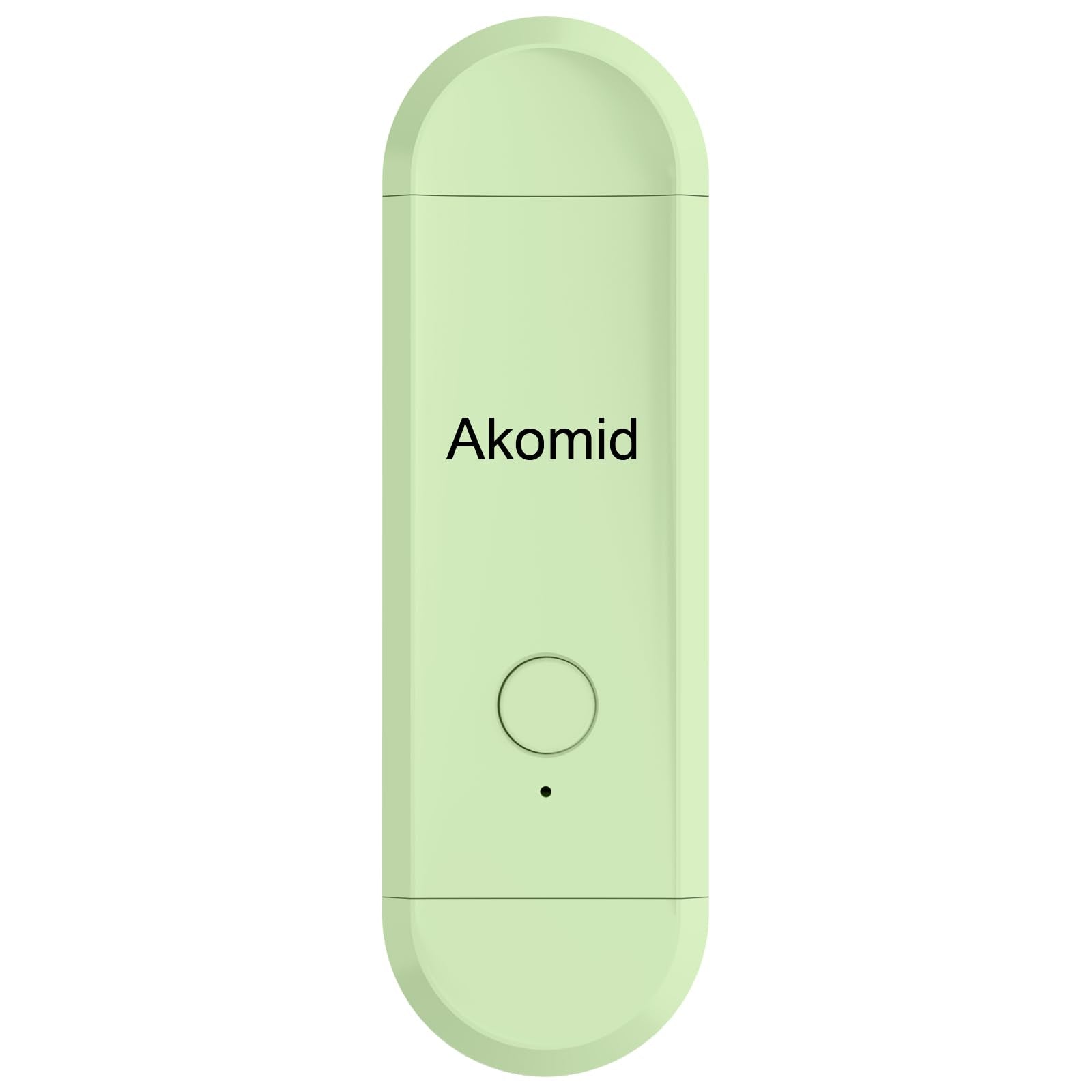 Akomid Book Light, USB Rechargeable, Eye-Cared Amber Light, 8 LEDs, Green, Modern Style, Metal & Plastic, Clip-On, Stepless Dimm