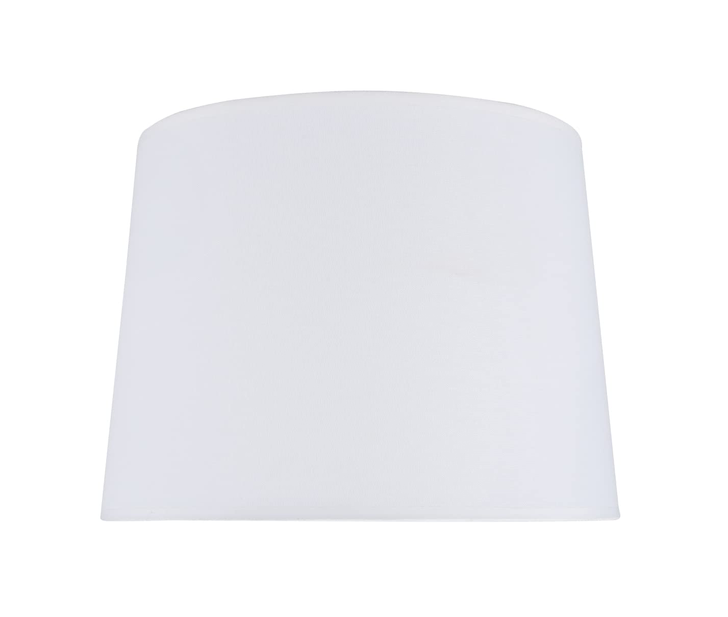 Aspen Creative 32020A Transitional Empire Shape Spider Fitter Lamp Shade in White  14 Top x 16 Bottom x 12 Slant Height