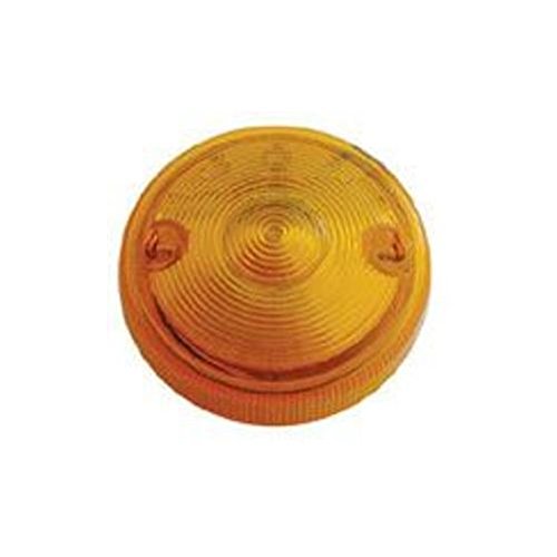 United Pacific Amber 3" Round Surface Mount 15 LED Side Marker Clearance Light
