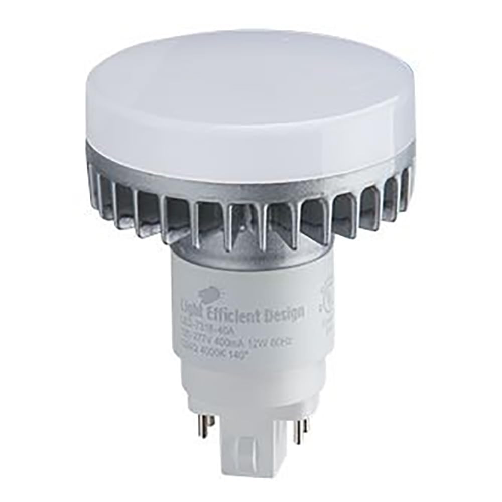 Light Efficient Design 07350 - Led-7318-27A Led 4 Pin Base Cfl Replacements