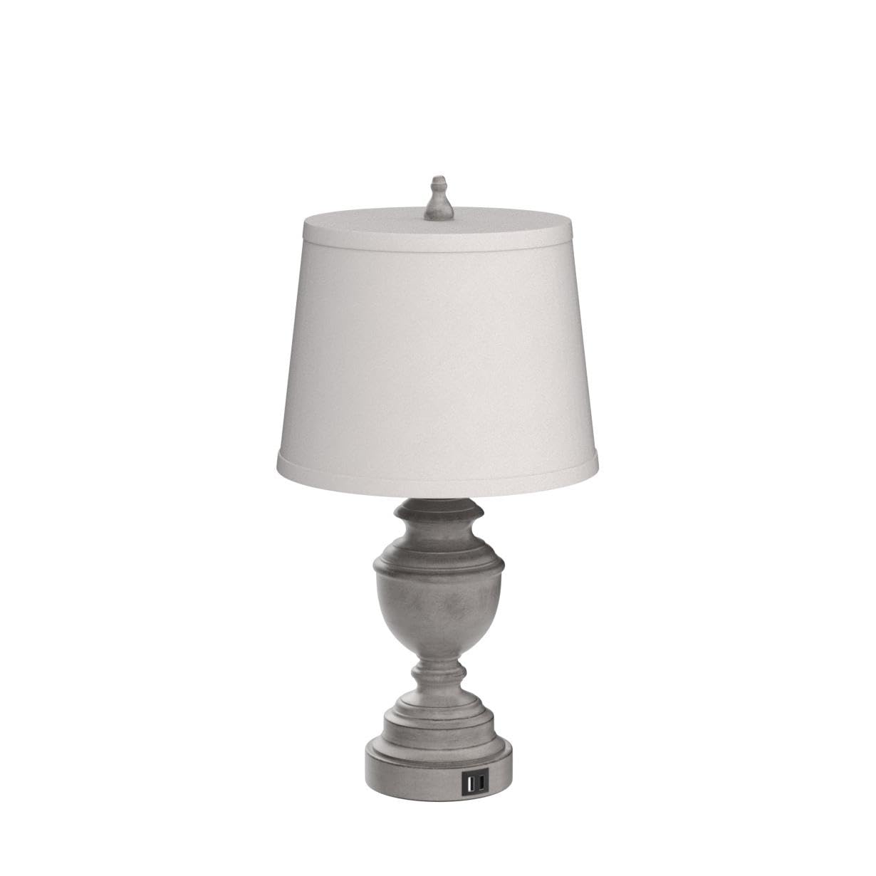 Vpazg Gray Table Lamps Set Of 2 With Usb, Vintage Touch Control, Dimmable, Bulbs Included