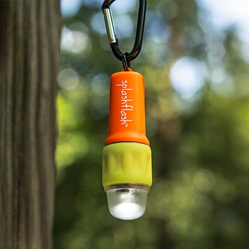 Ust Splashflash Waterproof Led Flashlight - Orange, One Size, Durable Abs Material