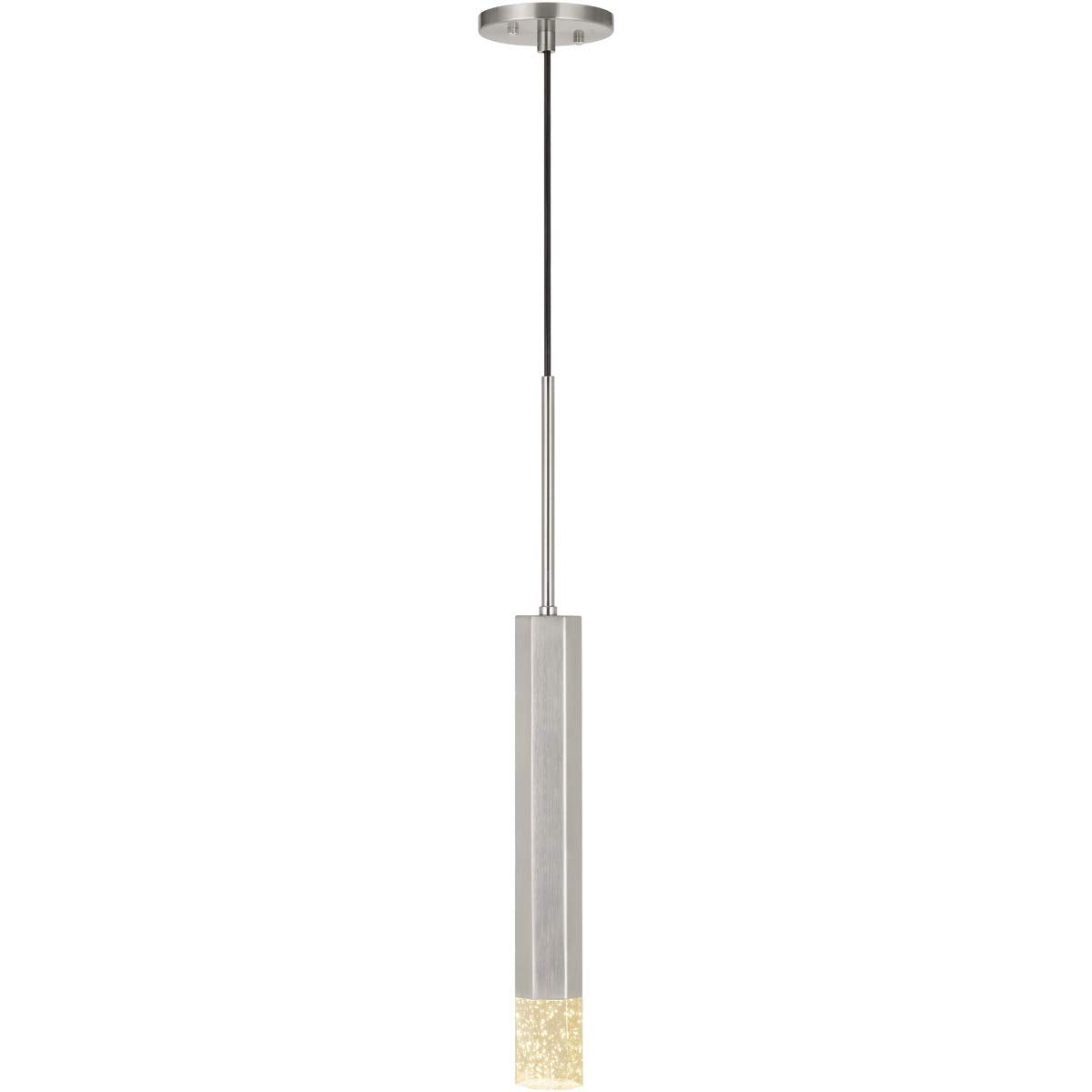 Cal Lighting Fx-3723-1P-Bs Contemporary Modern Led Pendant From Led Pendant Collection In Bronze/Dark Finish, 4.75 Inches