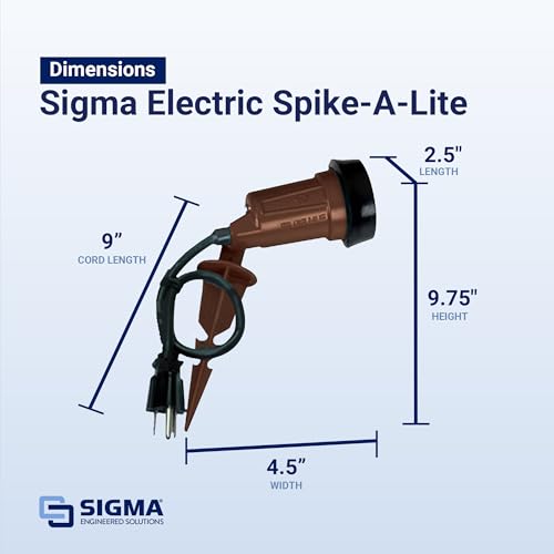 Sigma Electric, 1, Bronze 14792Gn Spike-A-Lite