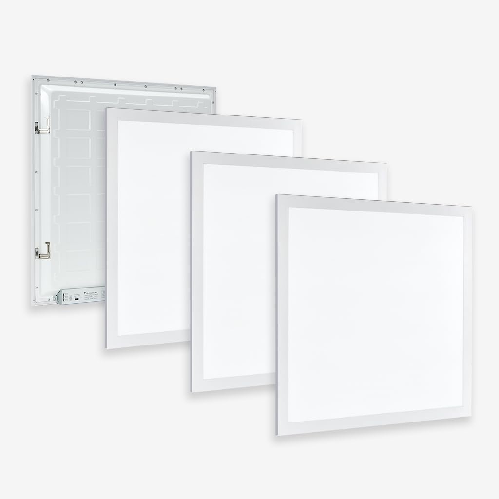 Comiled 2x2 LED Flat Panel Light, 4 Pack, Dimmable, 20/30/40W, 3000K/4000K/5000K, Aluminum
