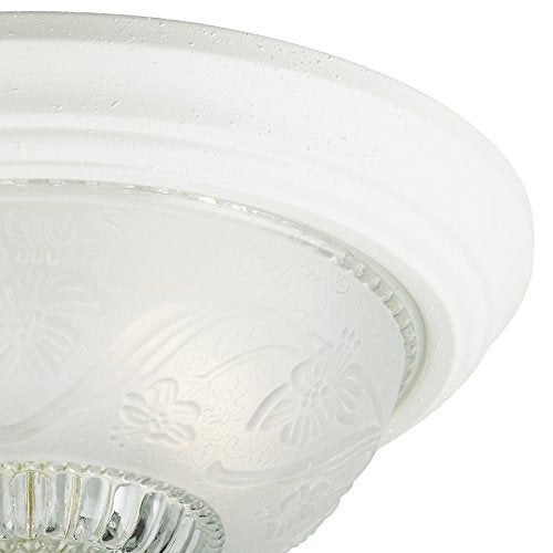 Westinghouse 2-Light Ceiling Fixture, White - 66162