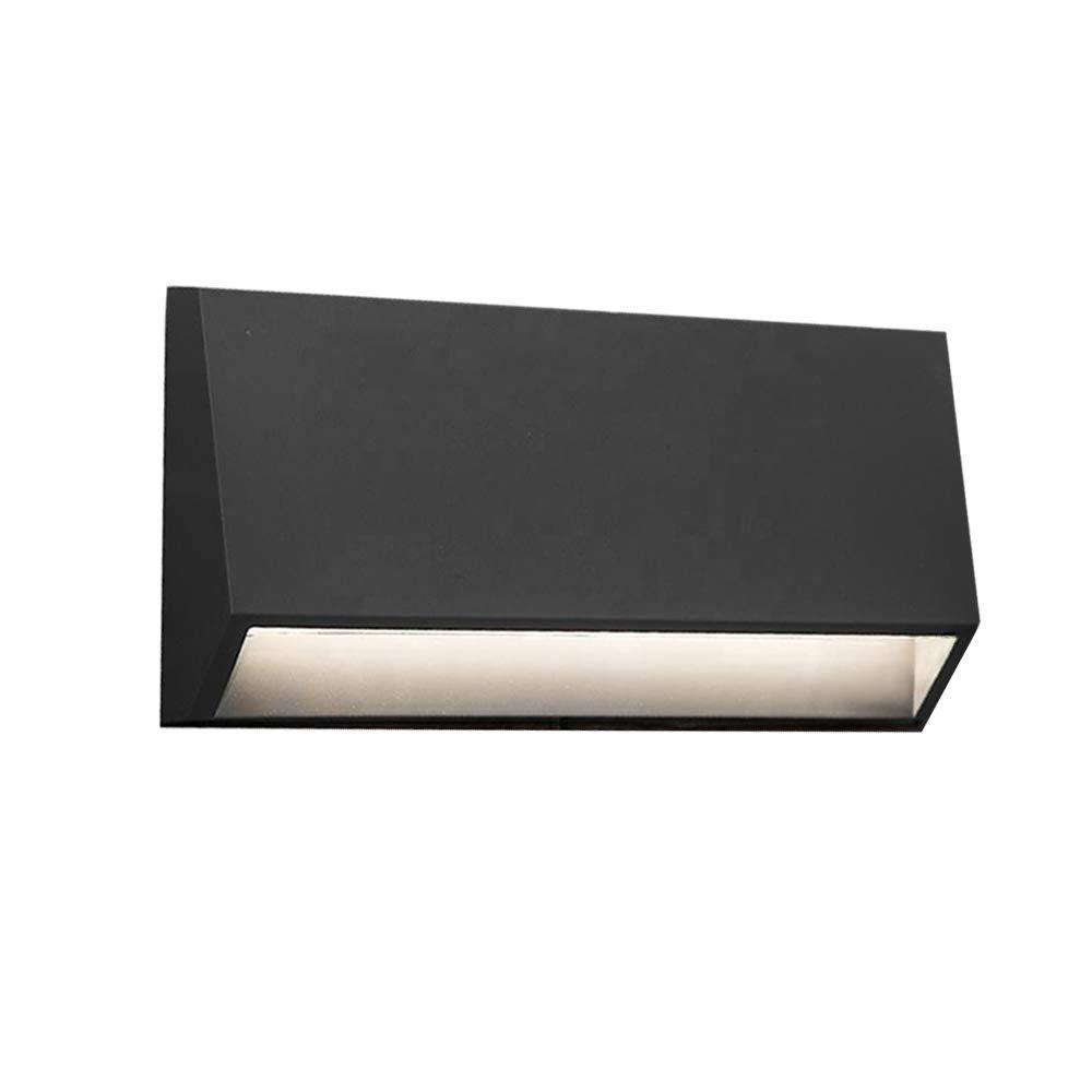 ZONK LED Step Lights, Waterproof IP65, 4000K, 6.299 Inch, Black, Model 1601Black, 110V-240V, Outdoor Indoor Use,