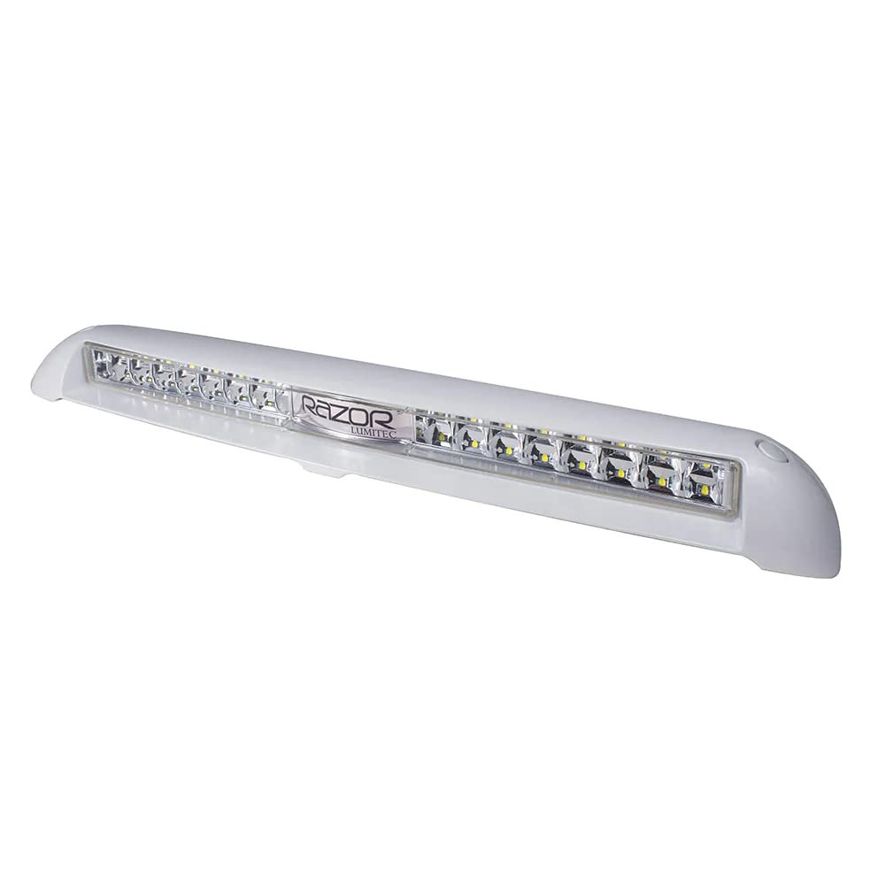 Lumitec Razor Light Bar, Flush Mount, Flood, White