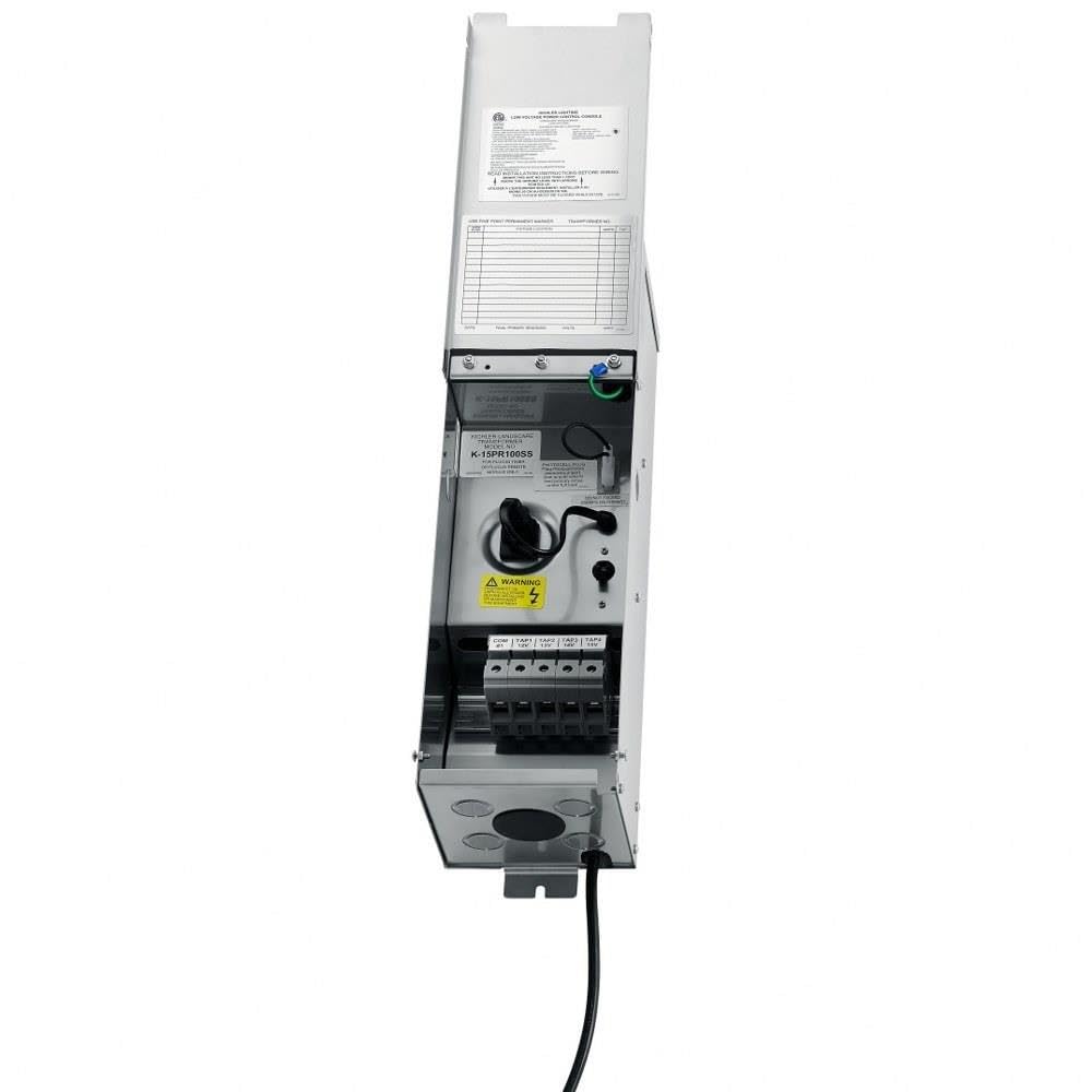 Kichler 15PR100SS Pro Series Transformer 100W, Stainless Steel