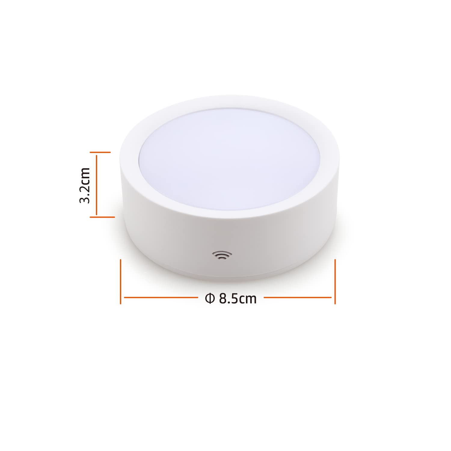 Dami Under Cabinet Lighting With Remote Control, Rechargeable Battery Operated Wireless Shelf Lights, Under Cabinet Lights Stick On Tap, Color Changing Puck Lights For Kitchen, 2 Pack, Black