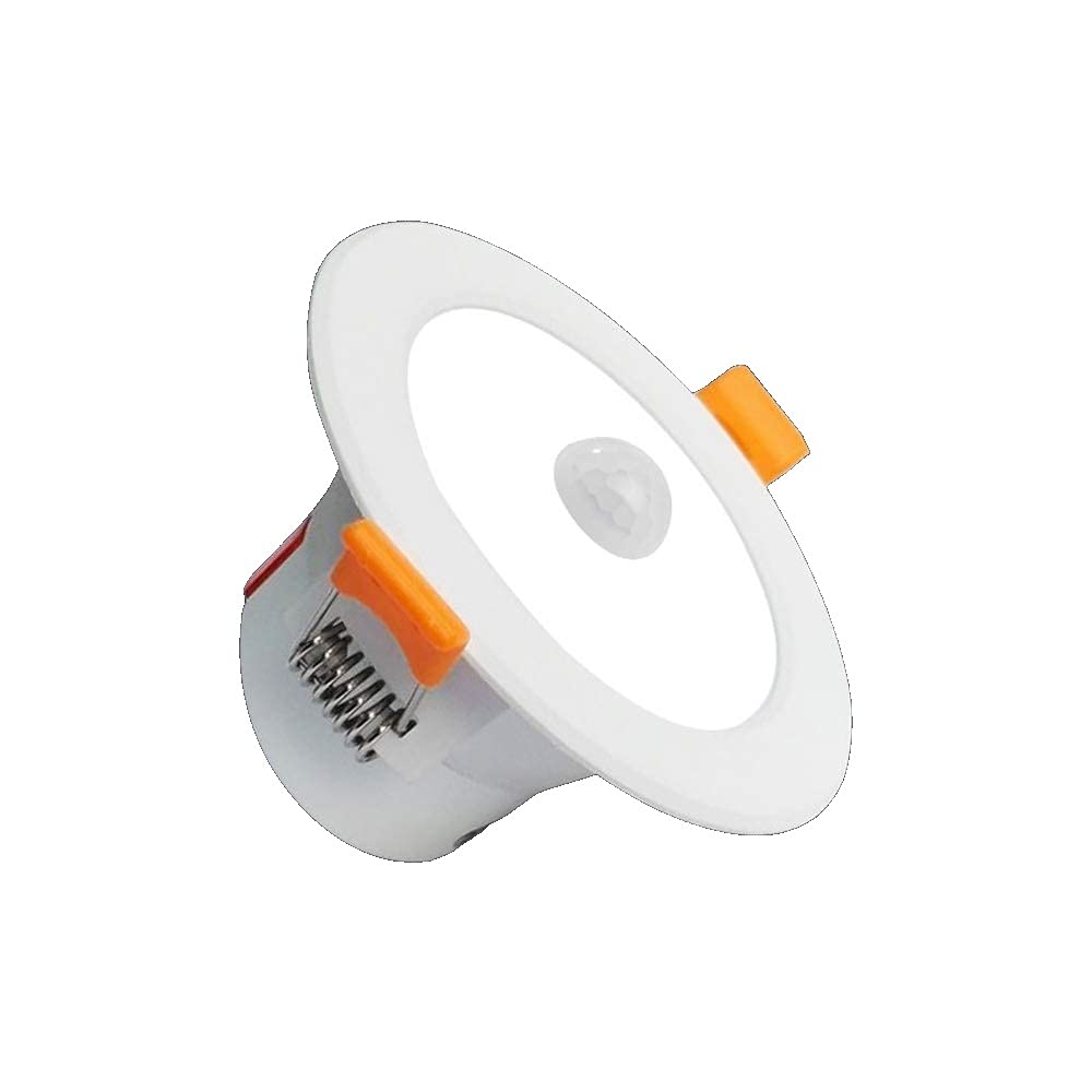 OZZKI Recessed 9W Super Bright Radar Thin Round LED Downlight Recessed Illumination Indoor Decor Embedded Ceiling Panel Light In