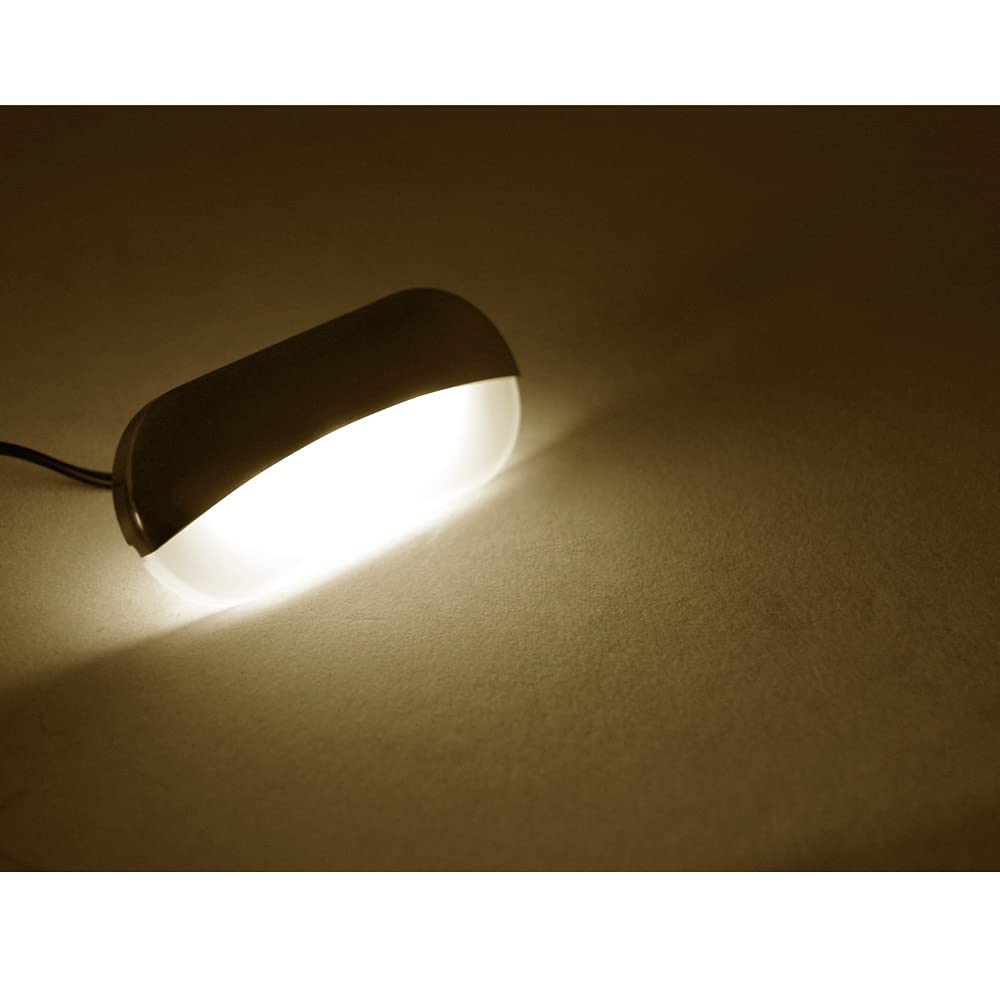 Dream Lighting 12V Led Oval Courtesy Lights - Warm White, Ip65, Pack Of 6 For Rv/Boat/Camper