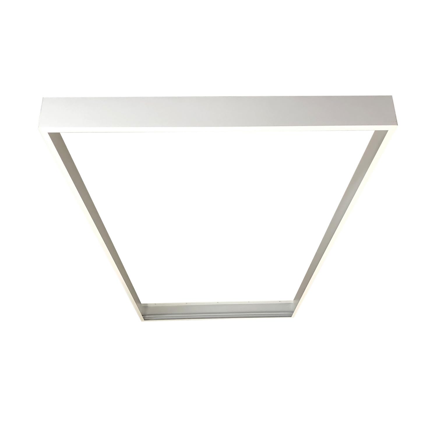 Nora Lighting Slide-in Frame for Surface Mounting Edge-Lit & Back-Lit Panels, 2x4 in., White