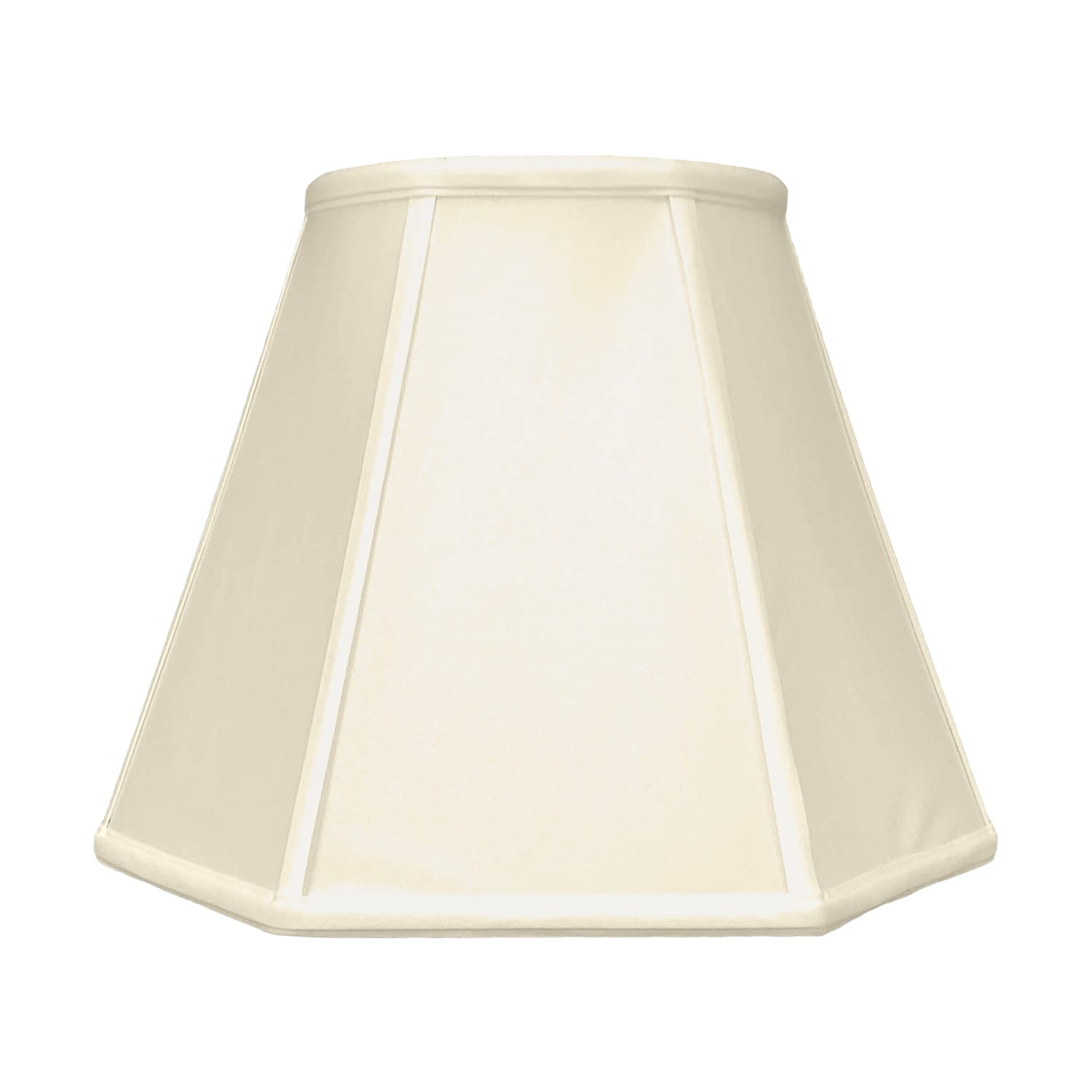 Royal Designs Bs-733-14Bg Hexagon Basic Lamp Shade, 7 X 14 X 11, Beige
