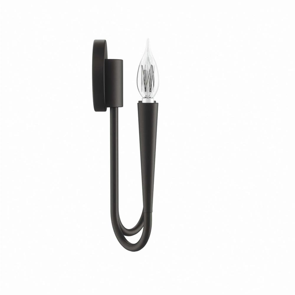 Modway Penrose 2-Light Wall Sconce, Black Iron, 9 x 4 x 13.5, Model EEI-5666-BLK