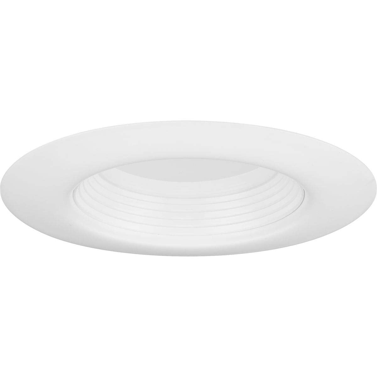 Progress Lighting Intrinsic Recessed LED 8w Baffle Trim for 5/6 inch Housings with 770 lumens, Color Temperature Selectable, Whi