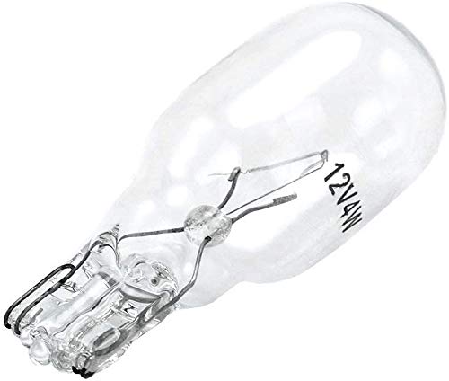 Etoplighting (10) Bulbs, 12V 4W Low Voltage T5 Wedge Base Replacement Bulb, 12 Volts 4 Watts